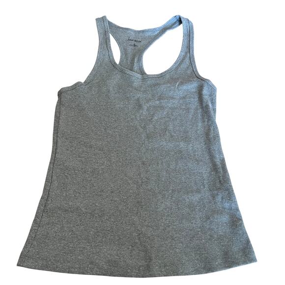Wild Fable Women's Gray Racerback Ribbed Tank Top - Size XXS - NWT - Picture 1 of 6